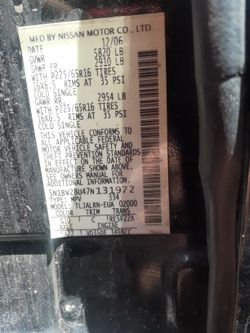 2007 Nissan Quest 3.5L Parts