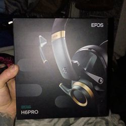 EPOS H6 pro Headphones New Best Ones Ever Magnetic 