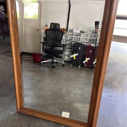 Vintage Uttermost “Attitude” large mirror 41x29
