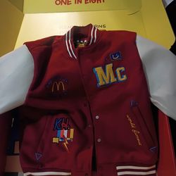 McDonald's 1 in 8 Alumni Jacket designed by Kendall Hurns. 100$ OBO