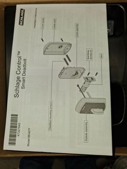 Schilage electric door knob