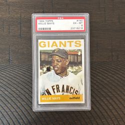 1964 Topps Willie Mays- PSA 6