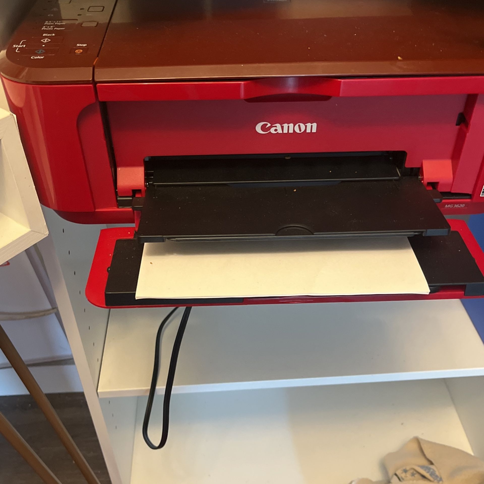 Canon Printer All In One Red