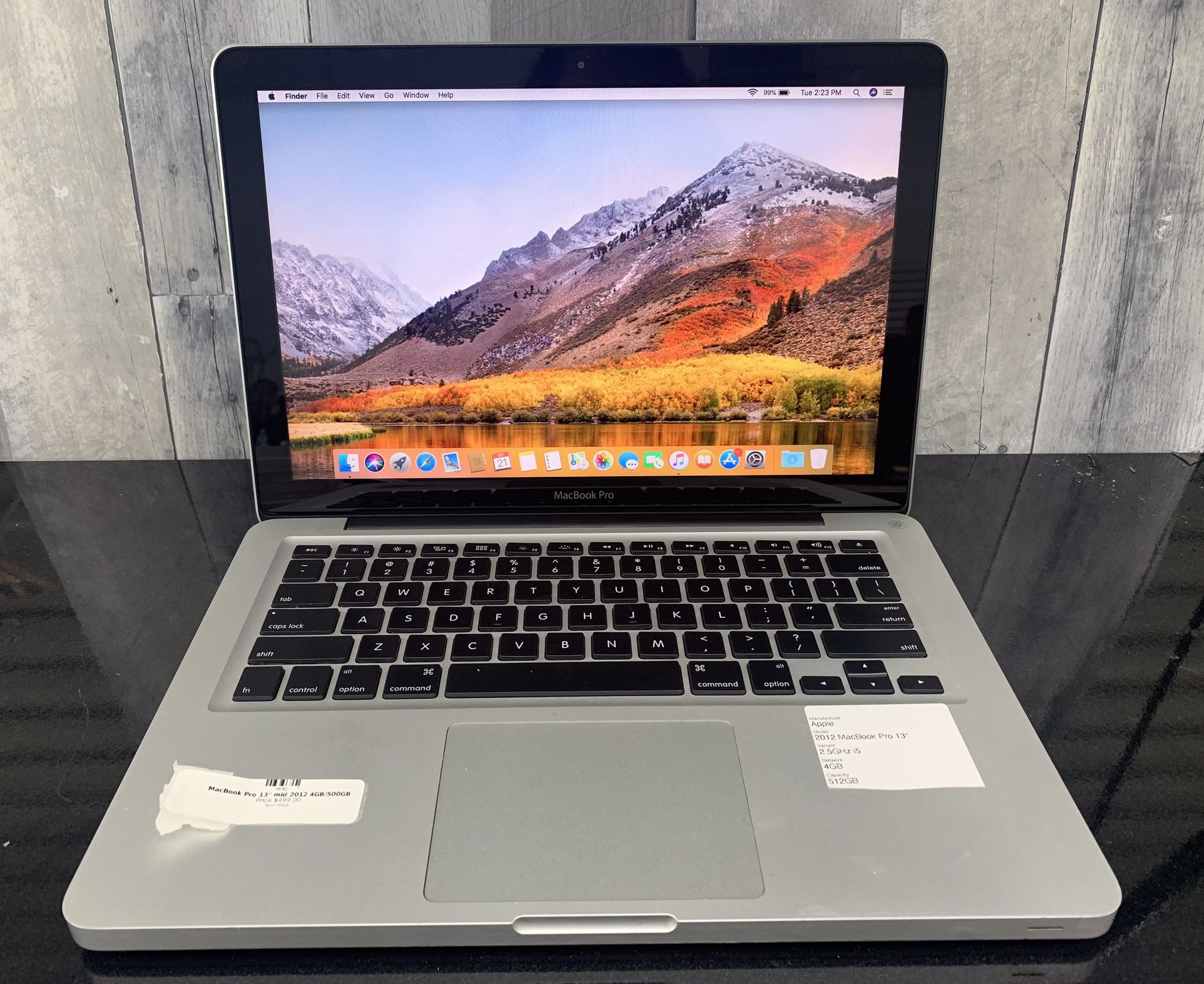 Apple MacBook Pro 13” (Will Take Payments ->) 