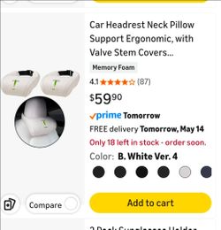 Ergonomic neck support tesla