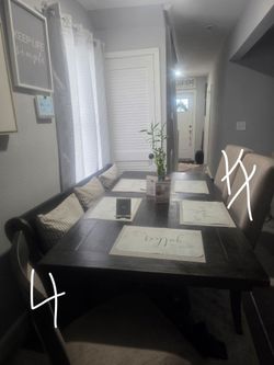 Extended table sits 8-9