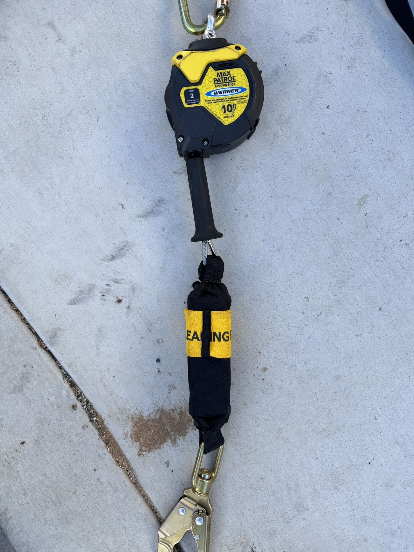 Werner Max Patrol Leading Edge Self-Retracting Lifeline – 10 ft