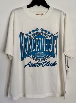 Honor The Gift Auto Club Tee  Size LARGE.  BRAND NEW with Tags.  100% Authentic! No returns or refunds.  Thanks for looking!   Supreme Stussy Nike