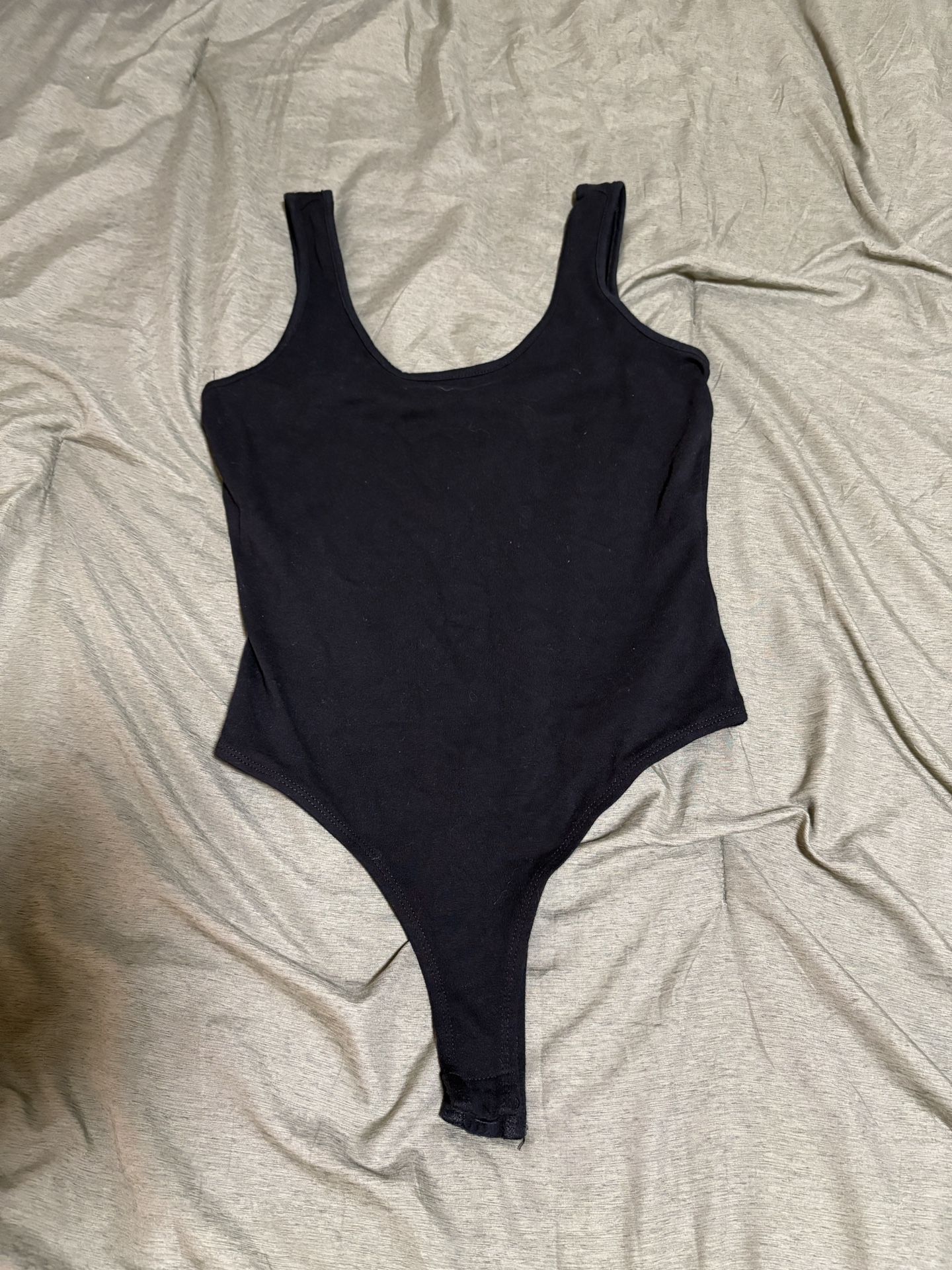 Black One Piece Bodysuit