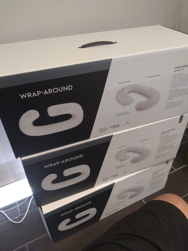 Cool Memory Gel Wrap Around Pillow