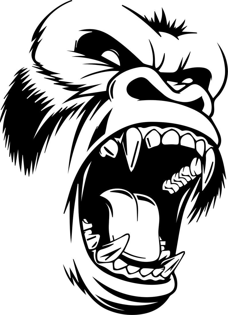 1 King Kong Car Decal (Big)