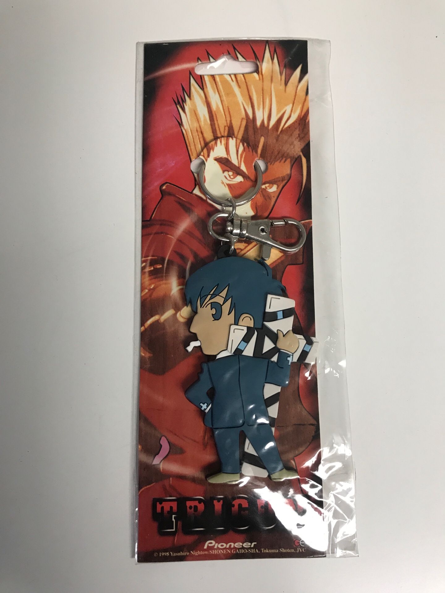 Trigun keychain 1998 brand new collectible