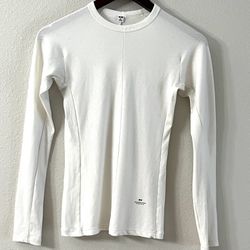 Vera Wang Cream Baselayer LS XS 