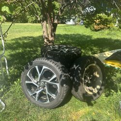 225/50R18 Winter Tires With Toyota Rims