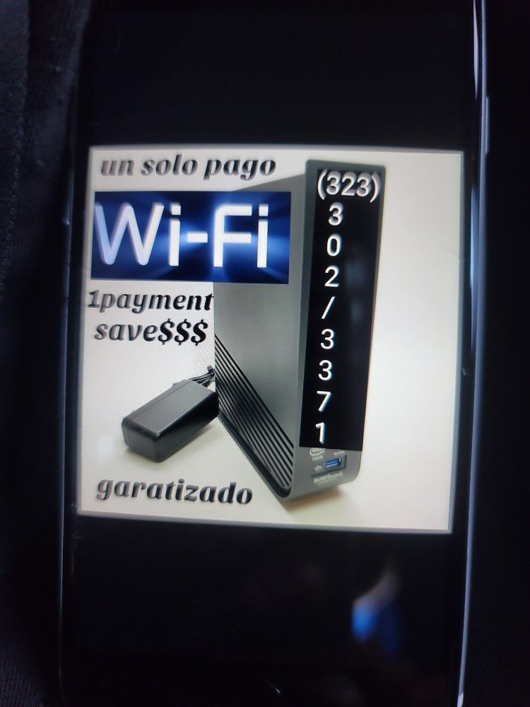 New Box Modem With Router Internet Wifi Cat5e Save Hguq