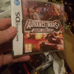 Nintendo 3ds Advance Wars Dark conflict Complete With Booklet