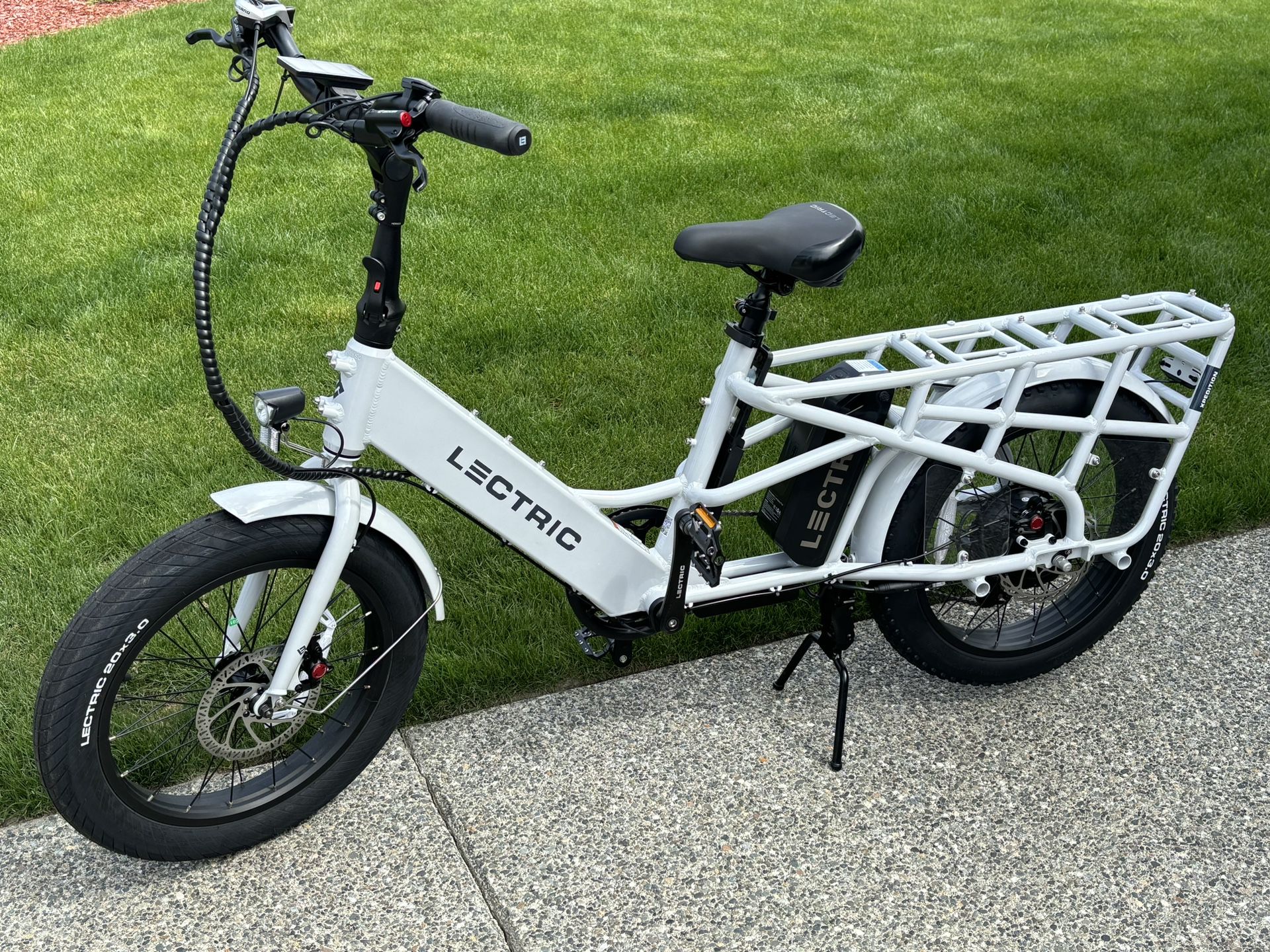 Lectric Xpedition Cargo E-bike/price Is Bike Only No Accessories.  Bike And Accessories Priced In Description 