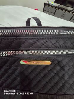 Steve Madden Black Quilted Bag