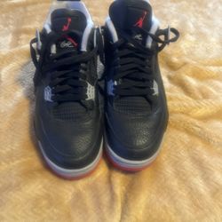 Jordan 4 Bred Leather 