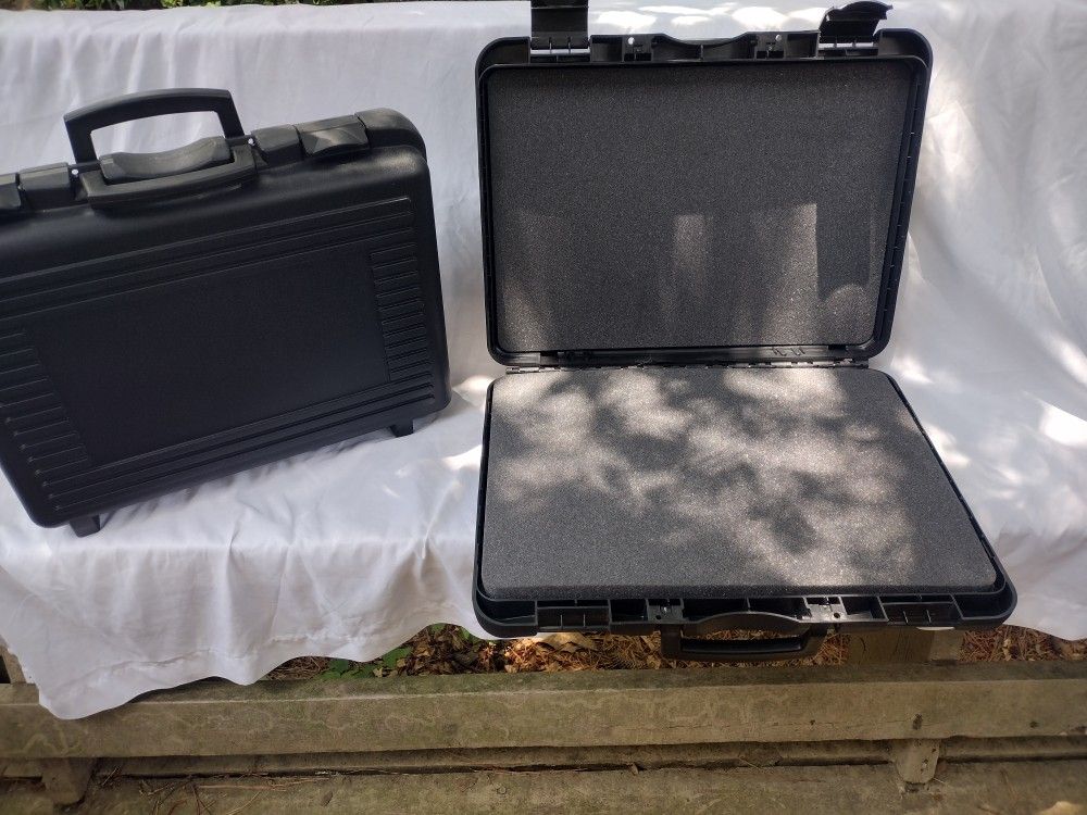 Two Pelican Style Cases W/Foam Insulation (New)