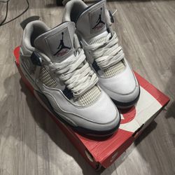 jordan 4 navy size 9/5 authentic 