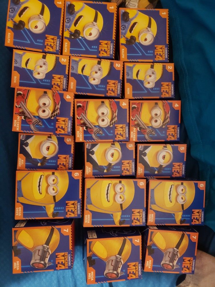 Despicable Me McDonald's Toys