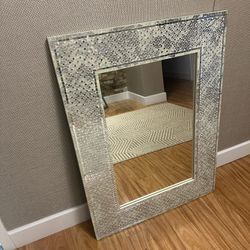 Beautiful High Quality Blanc Mosaic Mirror