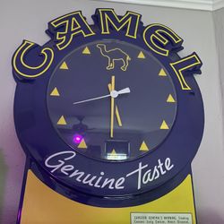 Vintage Camel Clock 