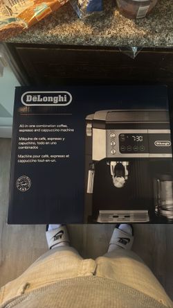 Espresso machine! Brand new delonghi all in one