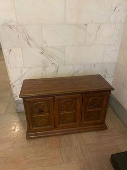 Solid Wood Cabinet $20