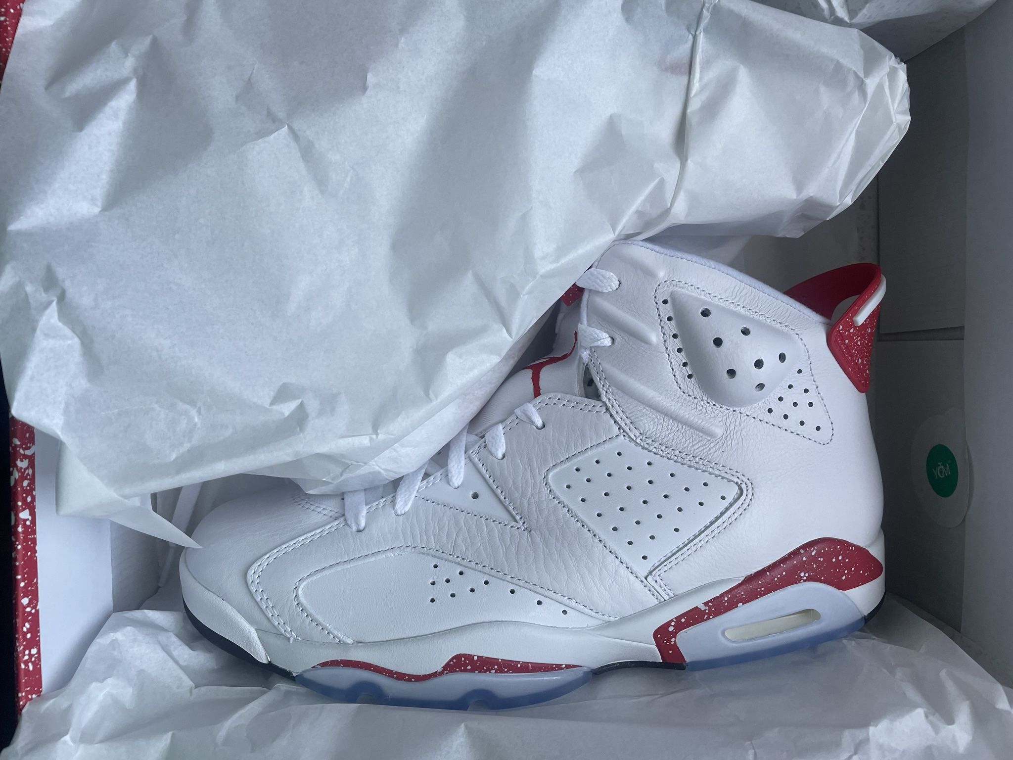 Jordan 6 Red Oreo