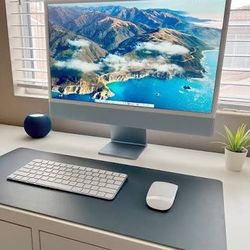 Apple iMac M1 Blue 2021 Perfect Condition 