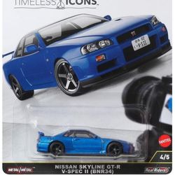 Hot Wheels Premium Nissan Skyline GTR Timeless Icons
