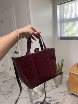 wine red bag