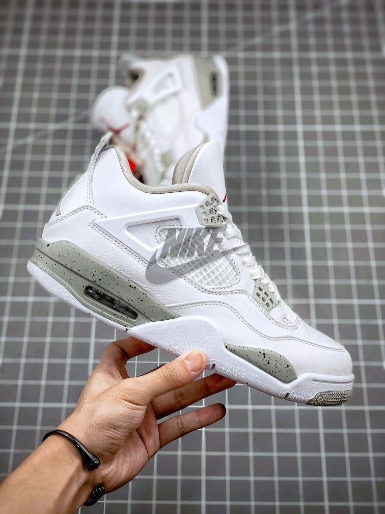 Jordan 4 Retro White Oreo