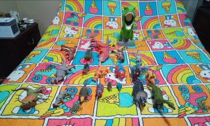 Dinosaur Lot Of 20 Figures