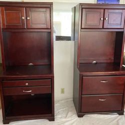 Great Condition! Two Hutch and Cabinet Units