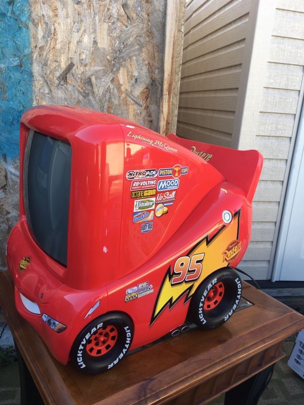 Lightning McQueen TV monitor