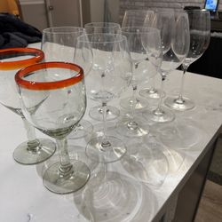 Miscellaneous Wine Glasses & Margarita Glasses