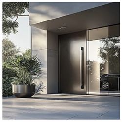 Heavy-Duty Commercial Door Handle, 71”