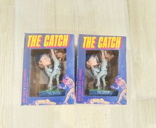 Two “The Catch” Dodgers Bobbleheads