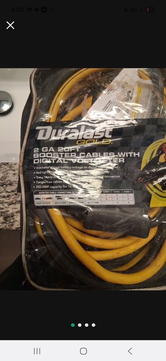Car Booster Wires
