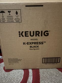 Brand New Keurig K-Express Single Serve Coffee Maker - Black (Sealed in Box)
