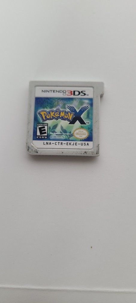 Pokemon X For Nintendo 3Ds 