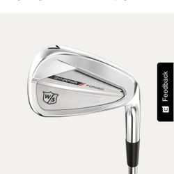 Wilson Dynapower Forged Steel Irons