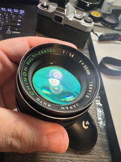 Auto Chinon MC 55mm f1.4 Camera Lens