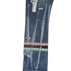 Levis 501 X CLOT VINTAGE UNION RAIL LIMITED EDITION JEANS SIZE 34