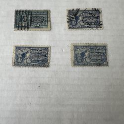 United States Special Delivery Of 4 E2 E4 (2) E6 Used States