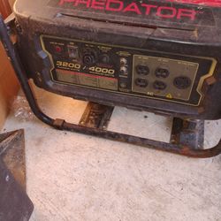 Predator 3200 Running Watts 4000 Maximum Watts