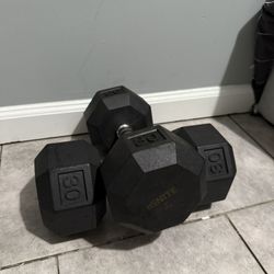 35lb Dumbells+